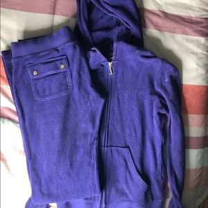 Juicy Couture Purple Classic Tracksuit